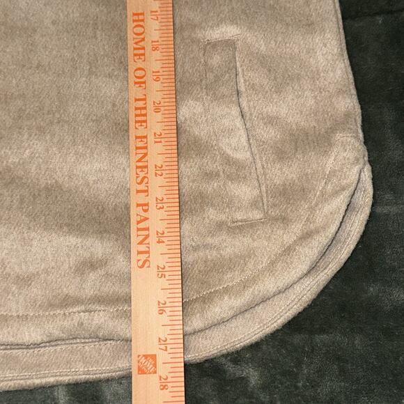 Member's Mark Women's Shacket Size Large Toasted Heather NEW NWT Cozy - Picture 7 of 8